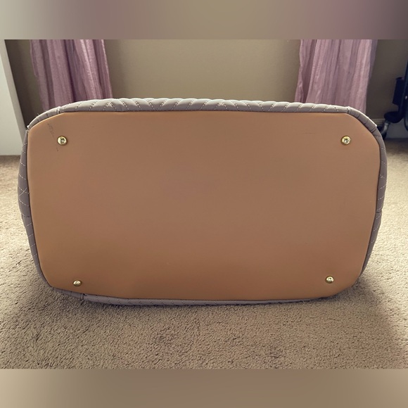 Adrienne Vittadini Quilted Duffle Bag - Picture 2 of 7